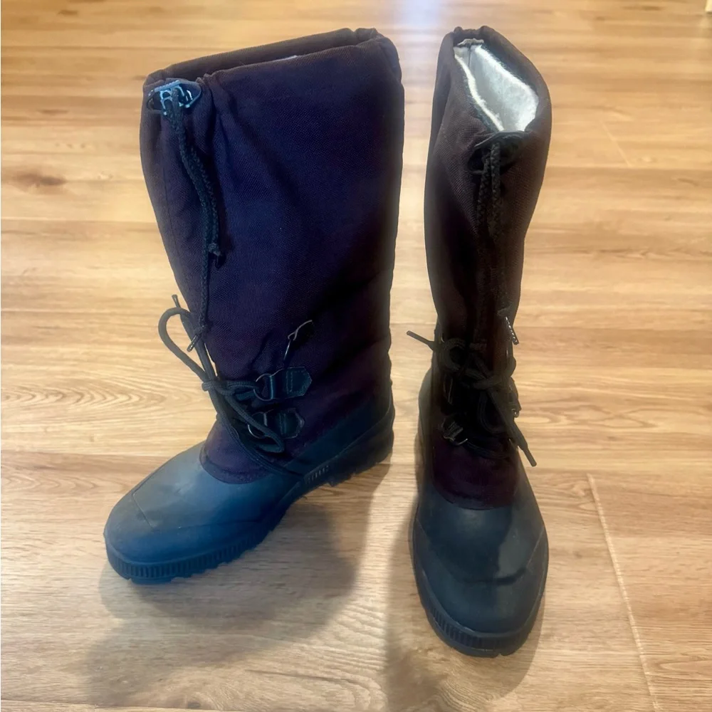 SOREL Kaufman Snowcap Tall Women's 8 Winter Boots Waterproof Insulated Snow Boot